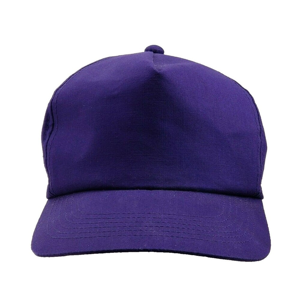 YA Youngan Purple Blank Snapback Cap Vintage